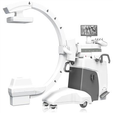 High Brightness Mobile C Arm X Ray System
